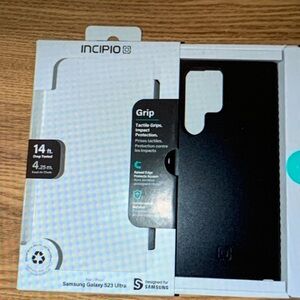 Incipio Grip Case for Samsung Galaxy S23 Ultra - Black